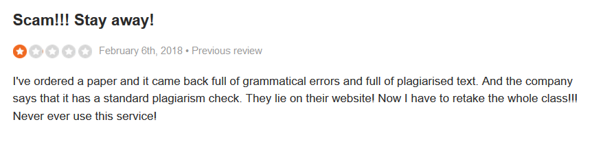 Grademiners.com Customer reviews 