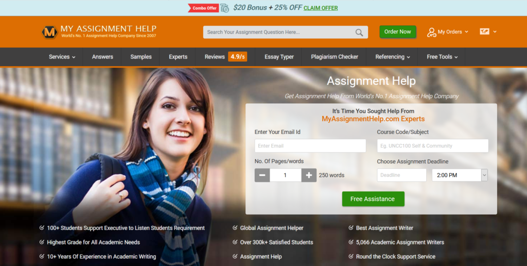 MyAssignmenthelp.com review