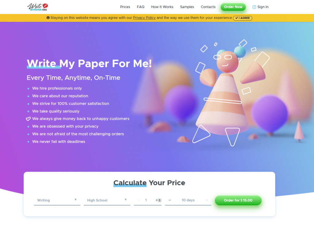 Writemypaper4me review