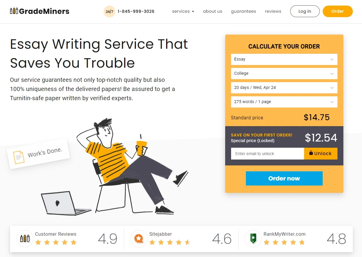 GradeMiners main logo