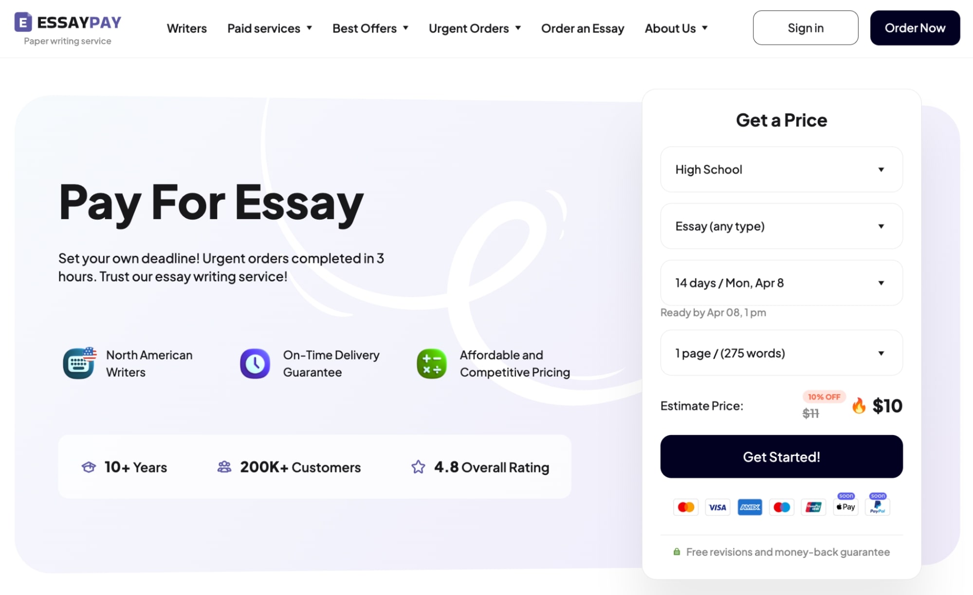 essaypay.com best essay writing service