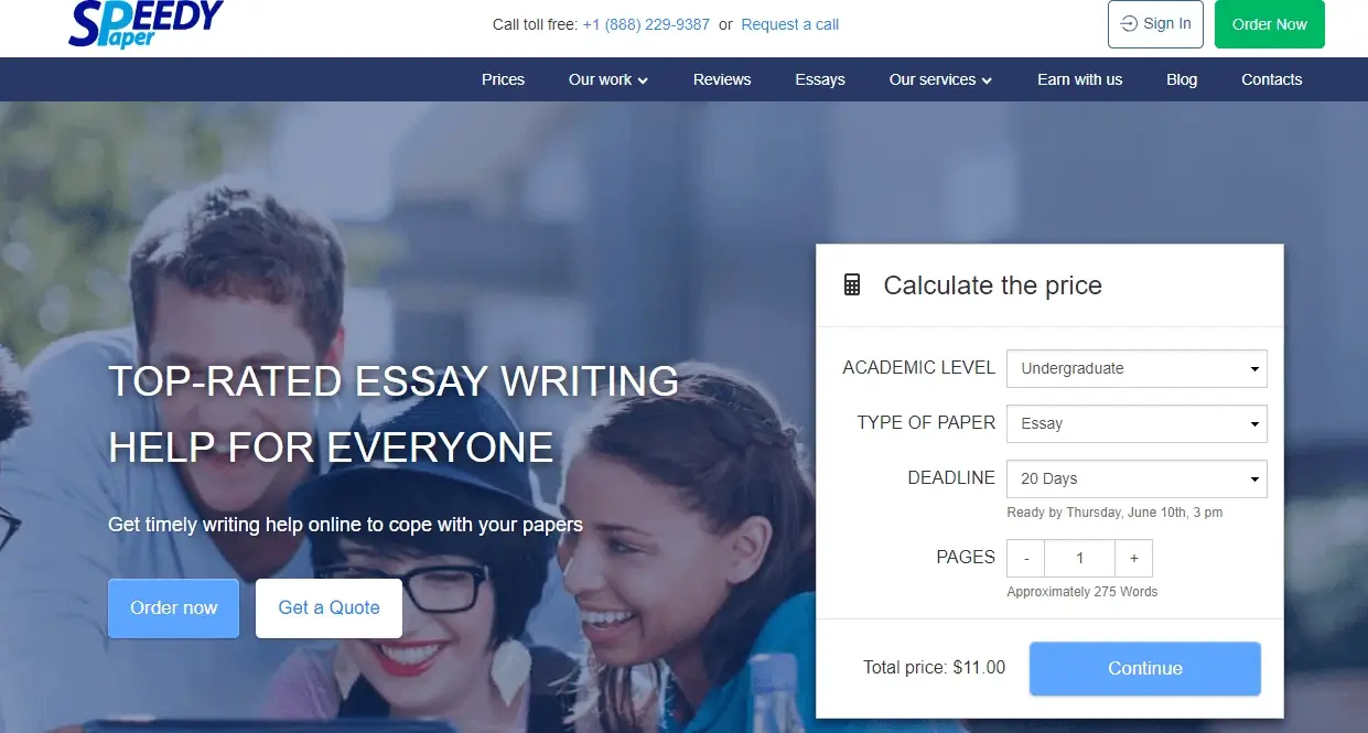 speedypaper.com overview