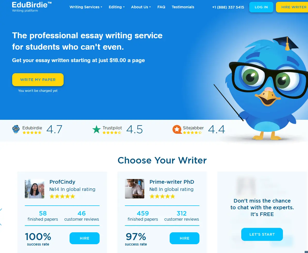 edubirdie.com overview