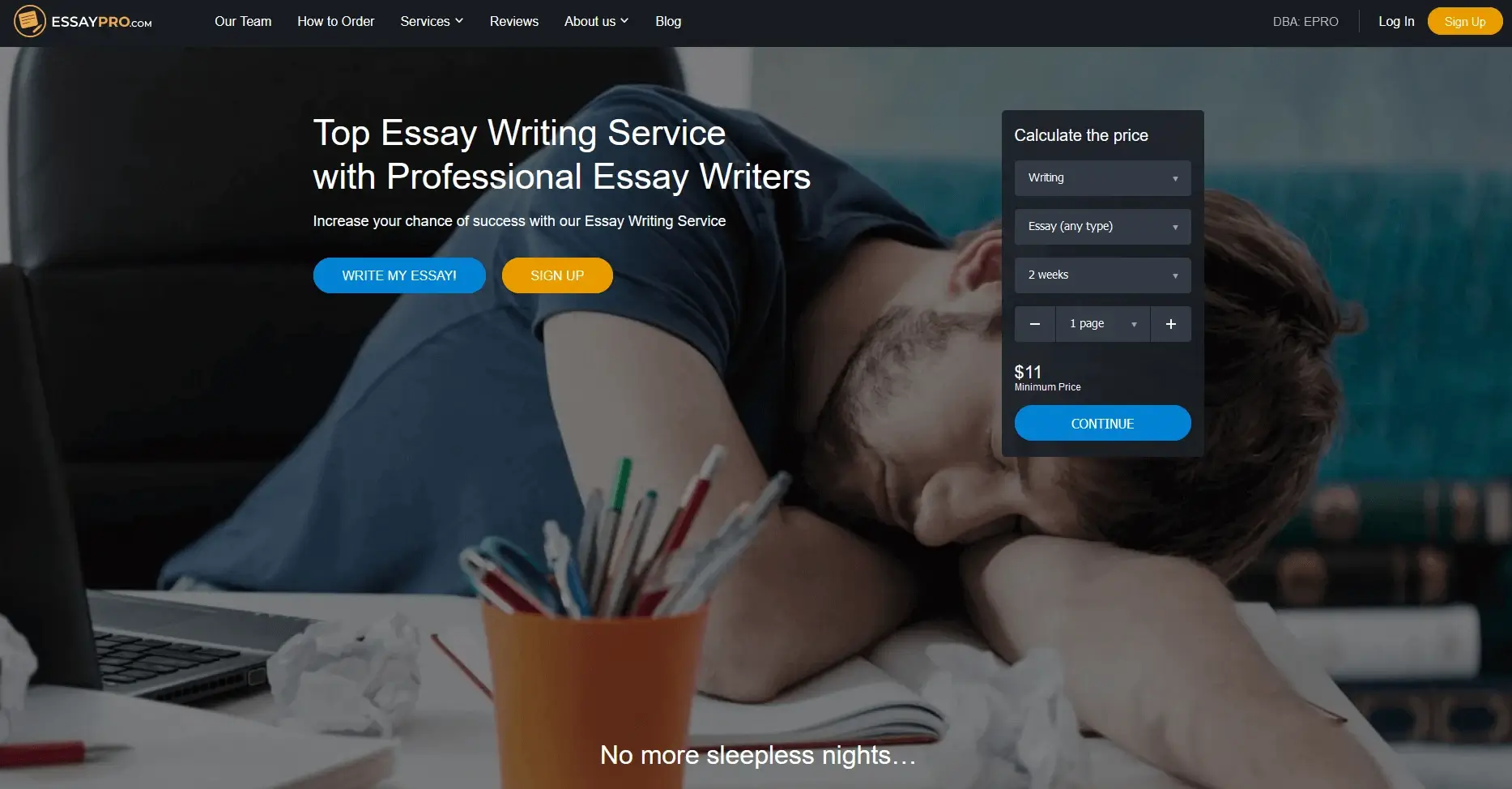 essaypro.com overview