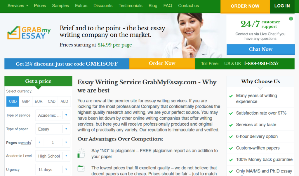 Grabmyessay.com review