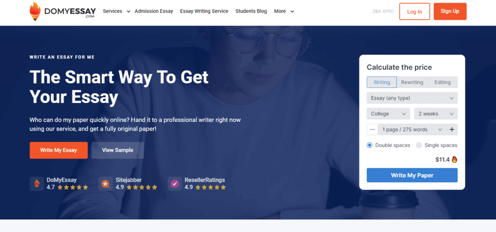 domyessay.com overview