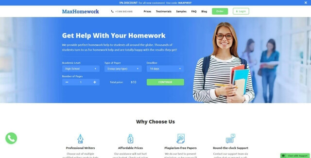 maxhomework.com overview